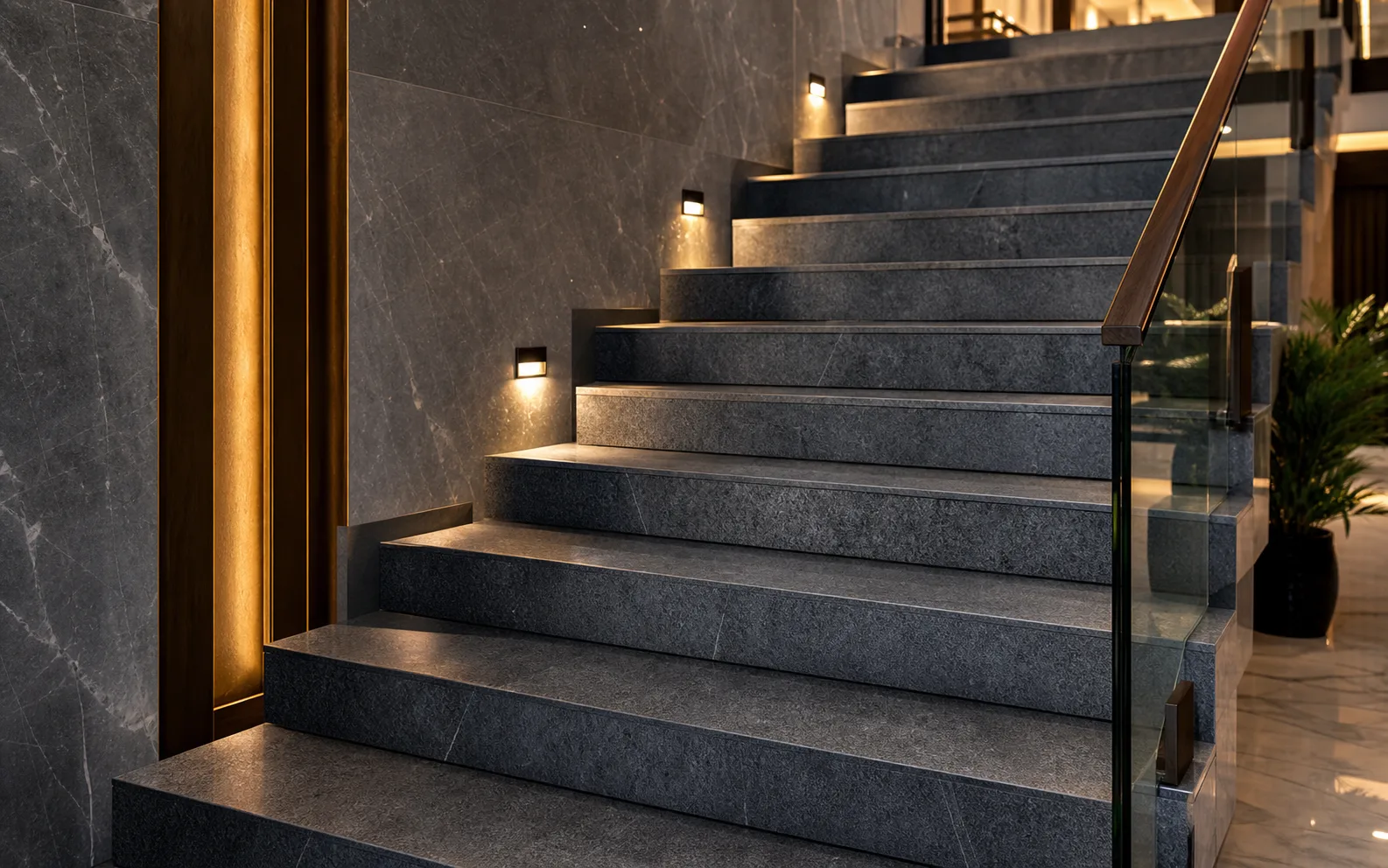 Staircase & Steps granite application
